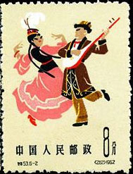 Folk dance of Kazak