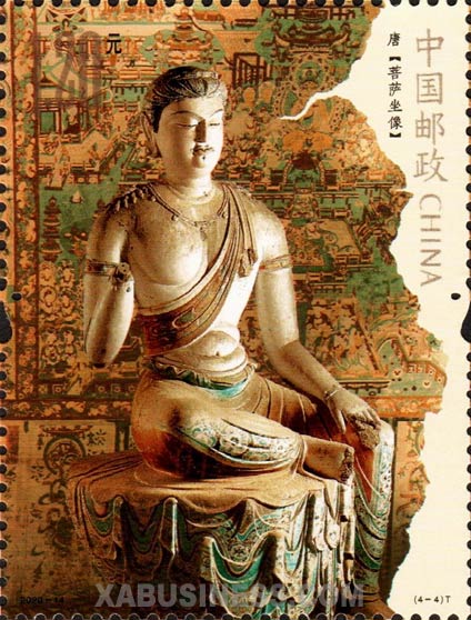 Seated Statues of Bodhisattvas