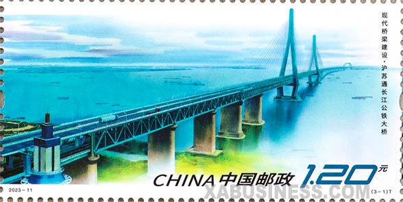 Shanghai-Suzhou-Nantong Yangtze River Rail-cum-Road Bridge