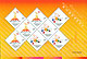 the 16th Guangzhou Asian Games 2010, mini sheet of 8