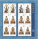 Gold and Bronze Buddha Statues