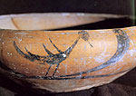 Painted bowl of ancient China