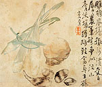 Fruits. Chinese painting, Li Shan