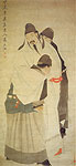 Portrait of Poet Li Bai. Chinese painting, Su Liupeng