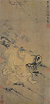 Sroll of Portrait, Chinese paintings Shi Tao.