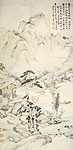 Pines, River and Mountain, Chinese painting, Dai Benxiao