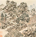 Landscape painting. By Xiang Shengming