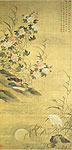 Mandarin ducks and Aigrette, Chinese painting, Wang Wu