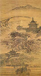 Han Palace in the Summer,  Chinese painting, Yuan Yao