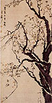 Scroll of Plum Blossom, Chinese painting, Jin Nong