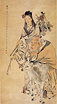The Fairy Ma Gu. Chinese Painting. Ren Yi