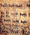 Emperor's Tour of Inspection with Carriages