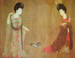Beauties Wearing Flowers (Tang Dynasty)
