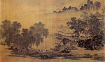 Scroll of Landscape of Four Sceneries
