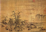 Rocks, Chinese painting
