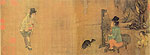 Painting of Spinning Whee, Chinese ancient painting