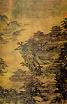 Garden of Han, Li Rongjin, Chinese painting