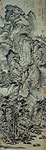 Green Bian Mountain, Wang Meng, Chinese painting