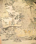 Taoist Guo Zhichuan's Migration, Chinese painting, Wang Meng