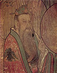 One Disciple of Laozi , mural