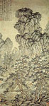 The Thatched Cottage of Du Fu, Xie Jin, Chinese painting