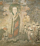 Arhat.  Chinese painting