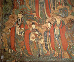 Gods and Goddess. Chinese painting