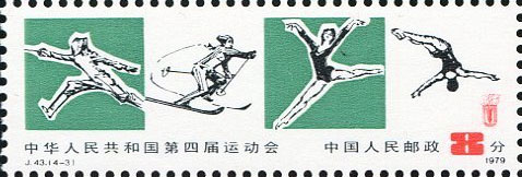 Fencing, skiing, gymnastics, diving